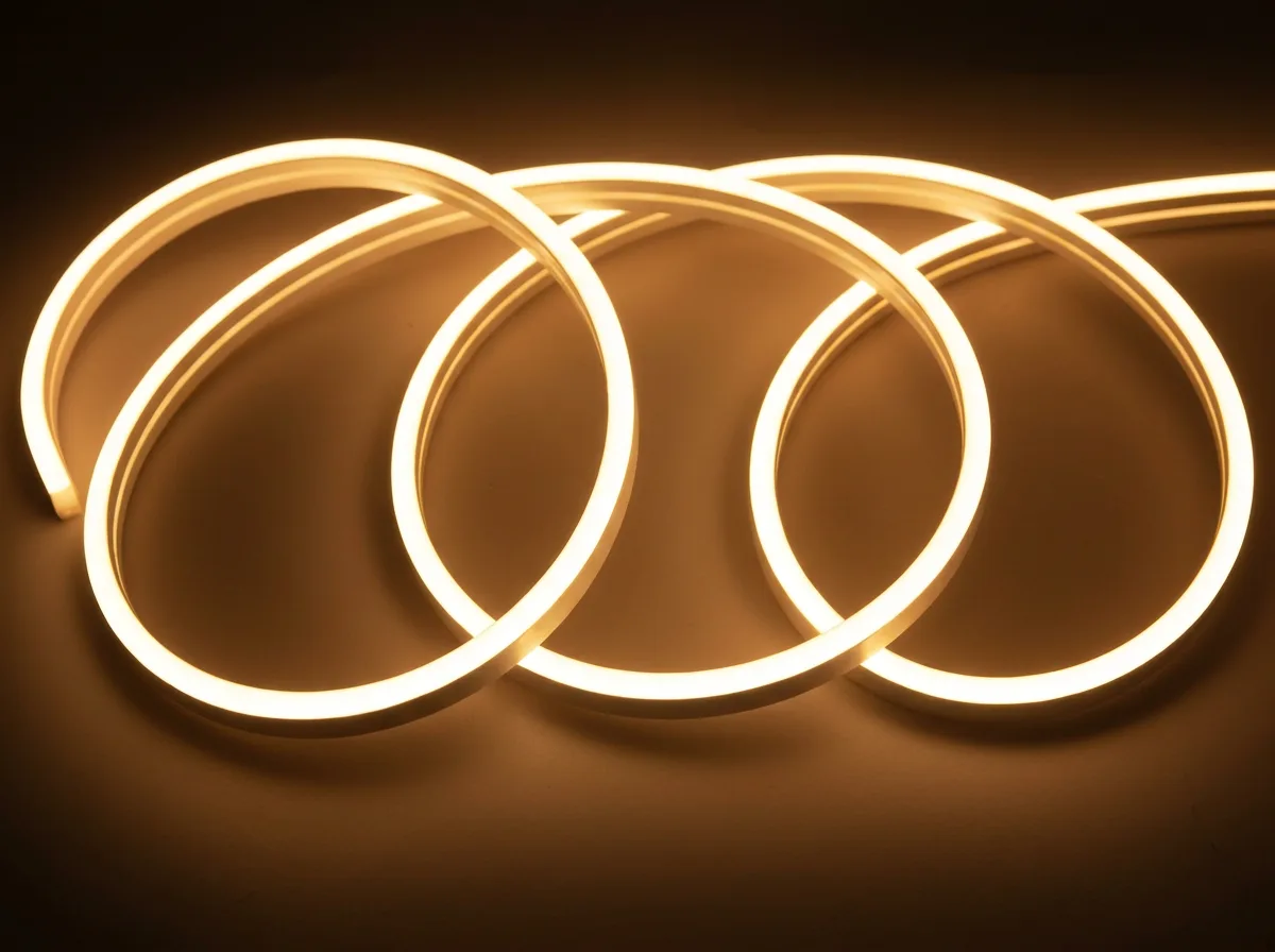 CINTA LED 12V BLANCA CALIDA NEON 3000K INTERIOR EXTERIOR CORTE CADA 3CM
