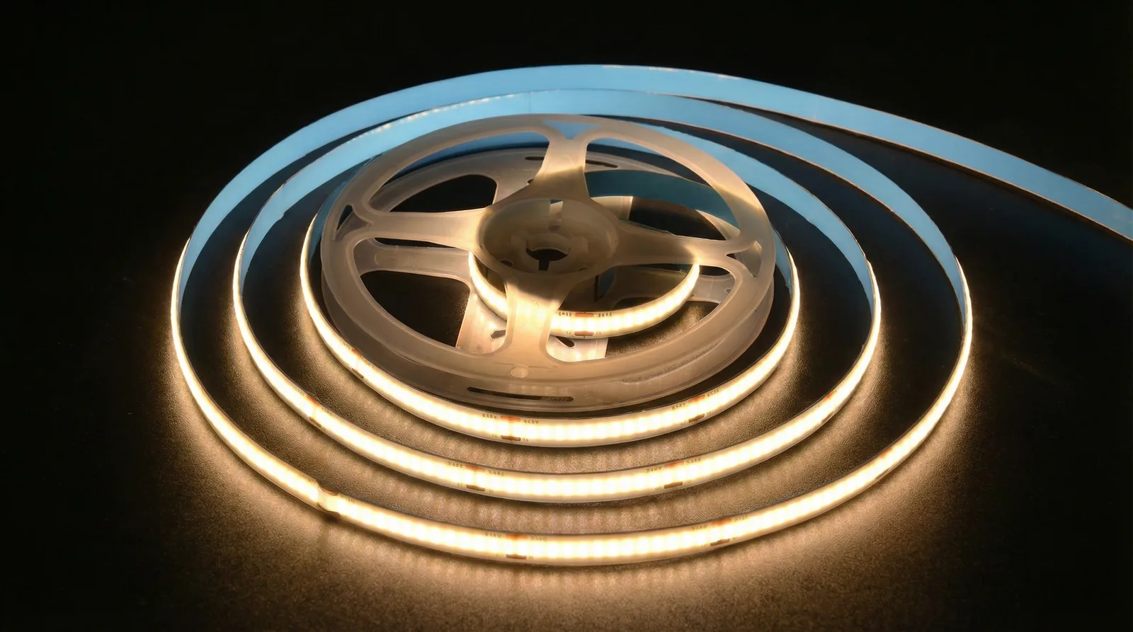 CINTA LED COB 12V 320LEDS 5M 8MM CORTE CADA 2.5CM SEC 4000K