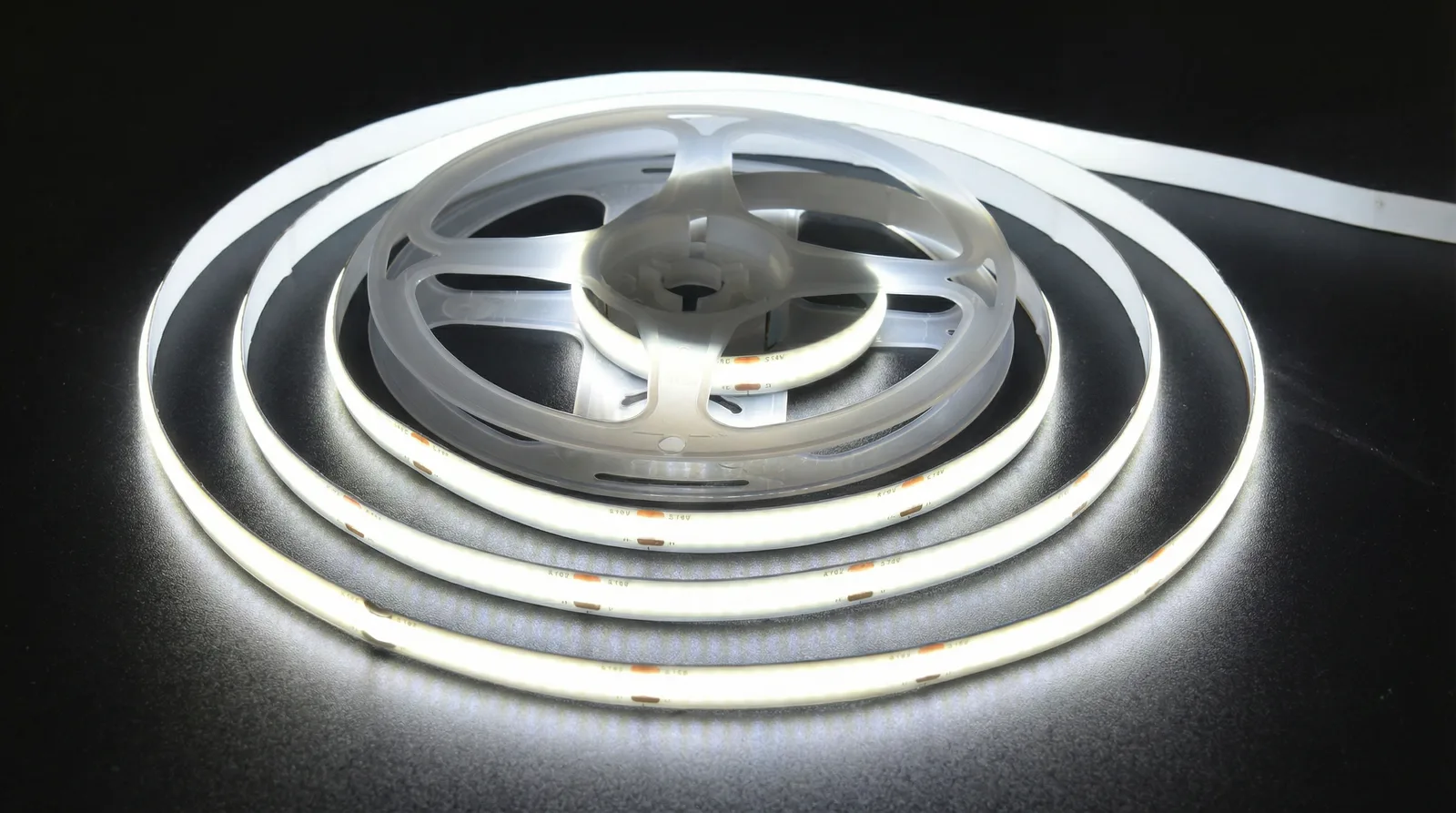 CINTA LED COB 12V 320LEDS 5M 8MM CORTE CADA 2.5CM SEC 6500K